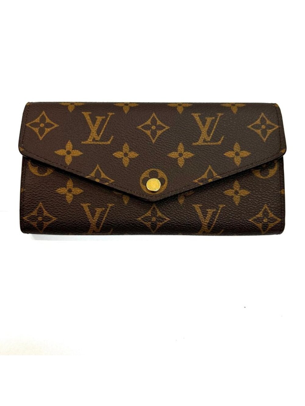 Louis Vuitton Portefeuille Sarah Monogram Rose Ballerine Wallet Canvas